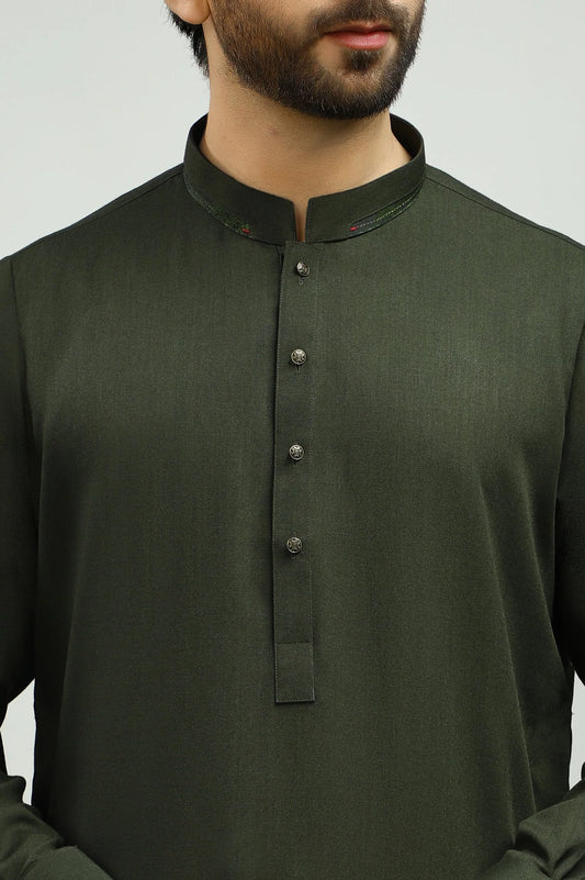 Hunter Green Wash N Wear A Premium Summer Stuff